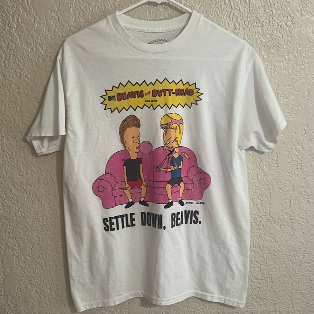 Beavis and Butt-head MTV tee size s/m vintage print